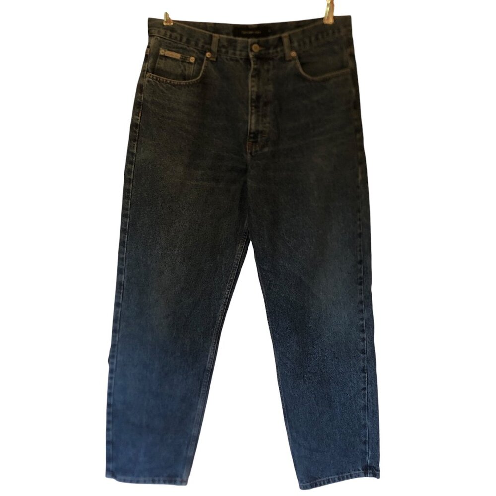 VINTAGE Calvin Klein men's Easy Fit Double Stone Wash jeans sz waist 36